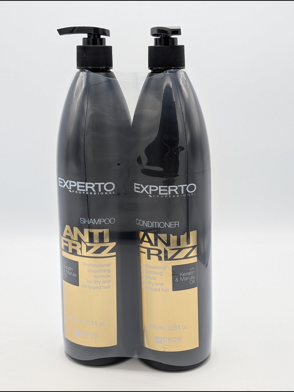 Experto Anti Frizz Shampoo & Conditioner Duo Keratin And Marula Oil - Picture 1 of 6